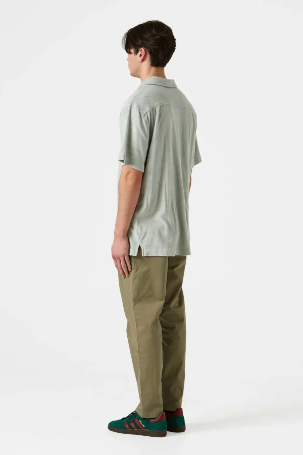 Sale Edmmond Studios Terry Shirt Plain Sage