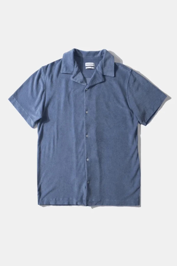 Best Sale Edmmond Studios Terry Shirt Plain Steel