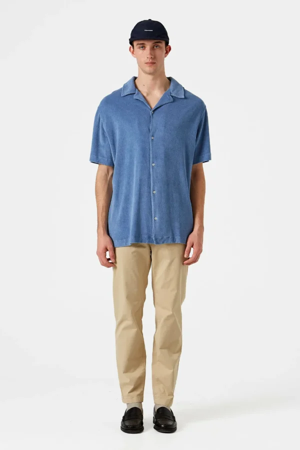 Best Sale Edmmond Studios Terry Shirt Plain Steel