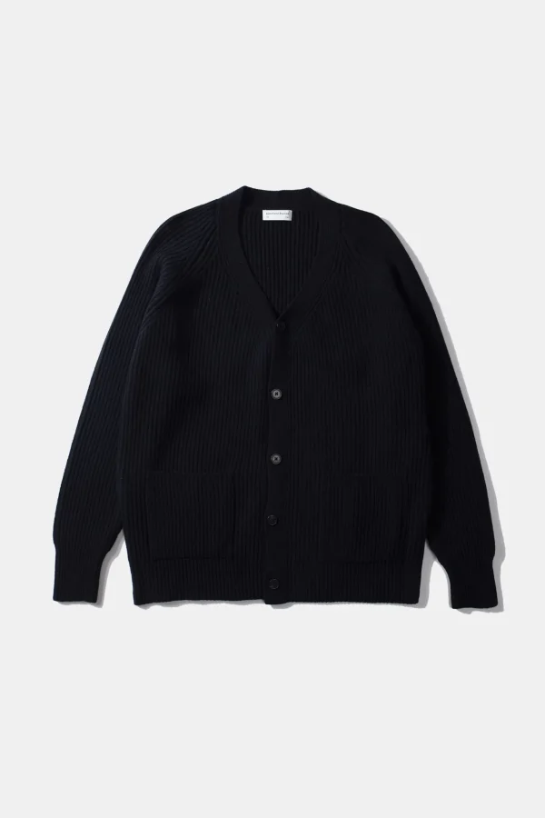 New Edmmond Studios Upper Cardigan Plain Navy