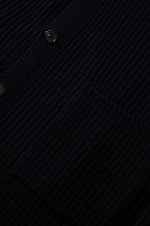 New Edmmond Studios Upper Cardigan Plain Navy