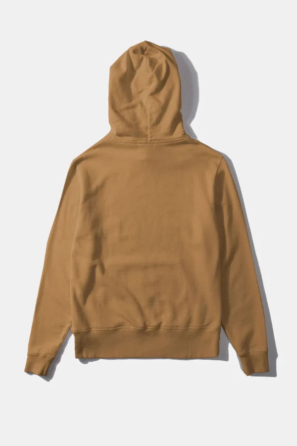 Outlet Edmmond Studios Velo Hoodie Plain Caramel