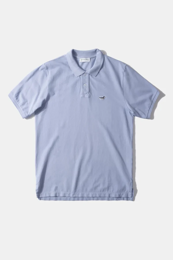 Outlet Edmmond Studios Wilson Polo Plain Light Blue