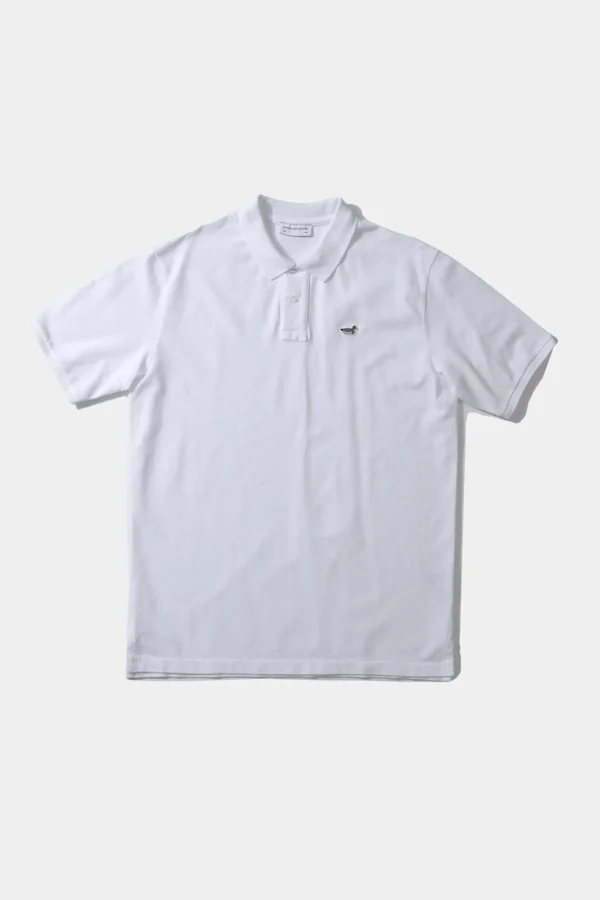Shop Edmmond Studios Wilson Polo Plain White